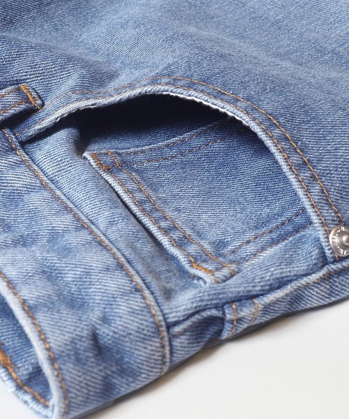 coca(coca)(コカ)の「デニムショートパンツ(デニムパンツ・レディース・ブラック/ブルー・S/M/L)」の15枚目の写真