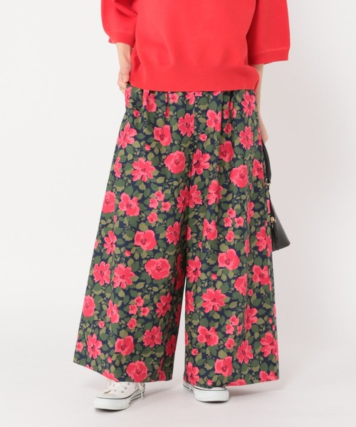 studio CLIP（スタディオクリップ）の「スーパーワイドマルシェパンツ[プチ・プラスサイズあり]（その他パンツ・レディース・イエロー/ブルー/ブラウン/レッド/ブラック・FREE/ﾌﾘｰ(L)/PF）」の20枚目の写真