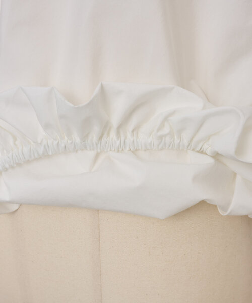 LIVETART（リヴェタート）の「後ろボタンバルーンブラウス（シャツ/ブラウス・レディース・ブルー/ホワイト・FREE）」の19枚目の写真