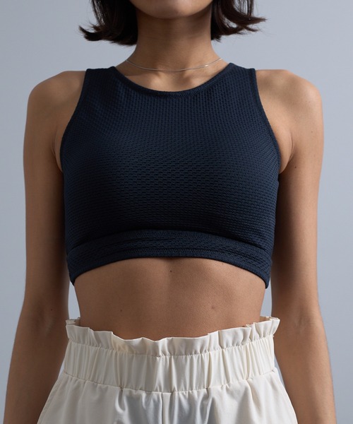 COLONY 2139(コロニートゥーワンスリーナイン)の「ラッシュガードショートパンツ(ラッシュガード・レディース・アイボリー/ブラック・FREE)」の17枚目の写真