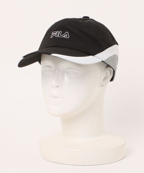 FILA（フィラ）の「FILA/フィラ キャップ FLU 3 COLOURS 6P CAP 251013607（キャップ・メンズ・ネイビー/ブラック/ホワイト・FREE）」の9枚目の写真