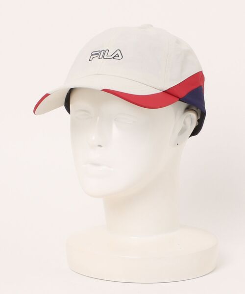 FILA（フィラ）の「FILA/フィラ キャップ FLU 3 COLOURS 6P CAP 251013607（キャップ・メンズ・ネイビー/ブラック/ホワイト・FREE）」の8枚目の写真