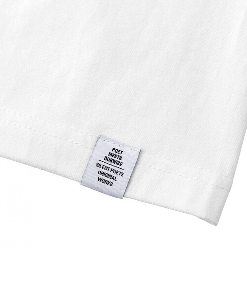 POET MEETS DUBWISE（ポエットミーツダブワイズ）の「【POET MEETS DUBWISE/ポエトミーツダブワイズ】 RISE L/S T-Shirt（Tシャツ/カットソー・メンズ・ブラック系その他/ホワイト・L/M/XL）」の5枚目の写真