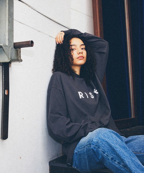 tシャツ 「別注」POETMEETS DUBWISE RISEロンT レディース セール】【POET MEETS DUBWISE/ポエトミーツダブワイズ】 RISE L