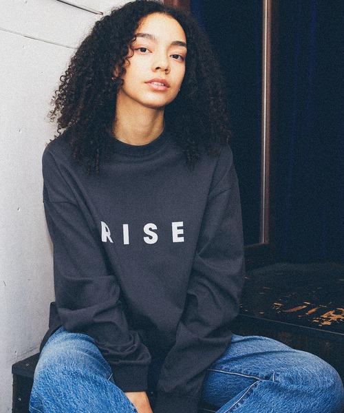 tシャツ 「別注」POETMEETS DUBWISE RISEロンT レディース POET MEETS DUBWISE RISE：Tシャツ（Tシャツ／カットソー