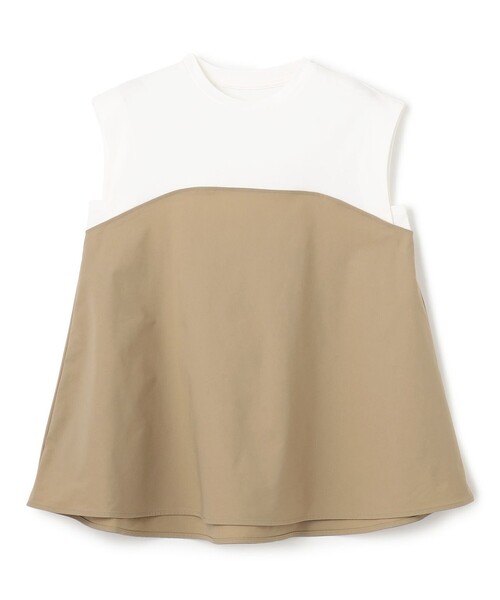 【美品】UNFILO 【防シワ/UVケア】ビスチェ レイヤードT 防シワ/UVケア】ビスチェ レイヤードT（Tシャツ/カットソー