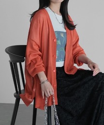 ゆったりシアーカーディガン