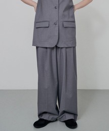 lit（リット）の「Double Tuck Pants（スラックス）」