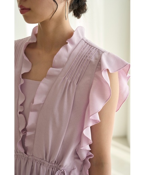 セール】デザインティアードワンピース（ワンピース）｜SNIDEL