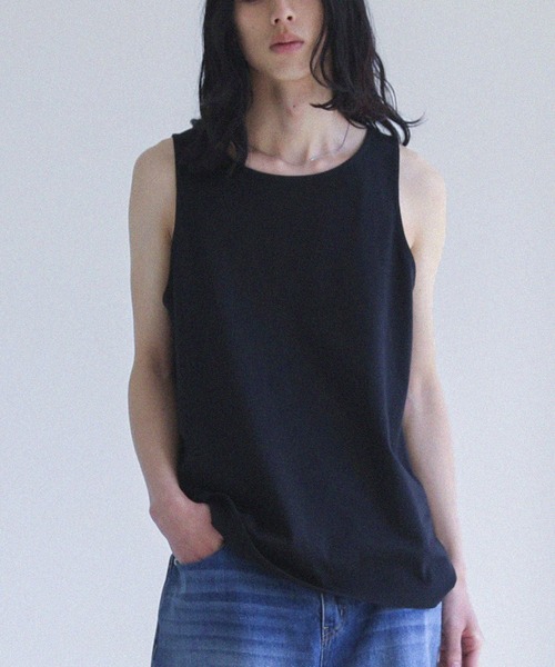 MDR(エムディアール)の【選べる着丈】『レイヤードタンクトップ』(タンクトップ)