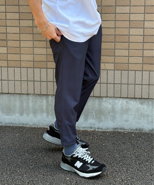 VENCEEXCHANGE(ヴァンスエクスチェンジ)の「イージークロップドパンツ(その他パンツ・メンズ・その他1/ネイビー/グレー・S)」の12枚目の写真