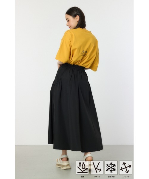 RODEO CROWNS WIDE BOWL（ロデオクラウンズワイドボウル）の「W/Rビッグポケットフレアスカート（スカート・レディース・ブラック/ライトグレー/カーキ/オレンジ・FREE）」の16枚目の写真