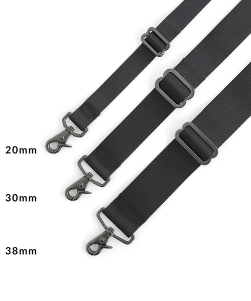 STANDARD SUPPLY（スタンダードサプライ）の「スタンダードサプライ / WANDER ワンダー / SHOULDER STRAP 38 ショルダーストラップ38（ショルダーバッグ・レディース・ブラック・FREE）」の10枚目の写真