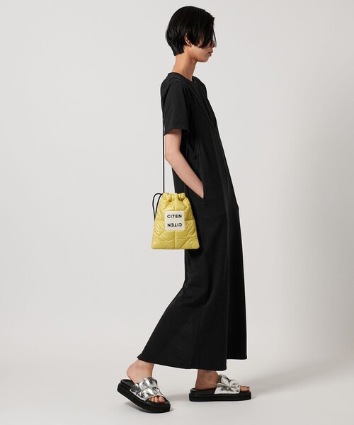 CITEN(シテン)の「<CITEN>Uネックレイヤードカットワンピース(ワンピース・レディース・ブラック/モカ・M/S)」の21枚目の写真