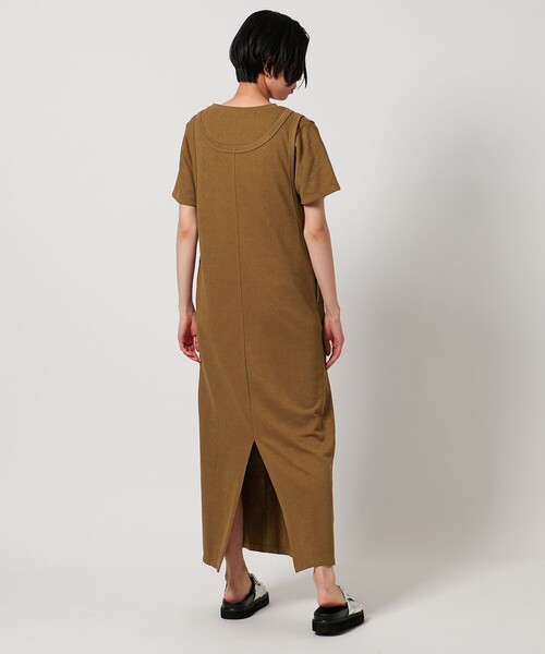 CITEN(シテン)の「<CITEN>Uネックレイヤードカットワンピース(ワンピース・レディース・ブラック/モカ・M/S)」の15枚目の写真