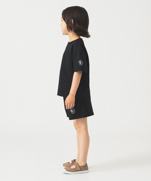 B:MING by BEAMS(ビーミングバイビームス)の「ランド アンド ウォーター クルーネック Tシャツ 2025SS(100~140cm)(Tシャツ/カットソー・キッズ・ブラウン系その他5/ブラック・100/110/120/130/140)」の8枚目の写真