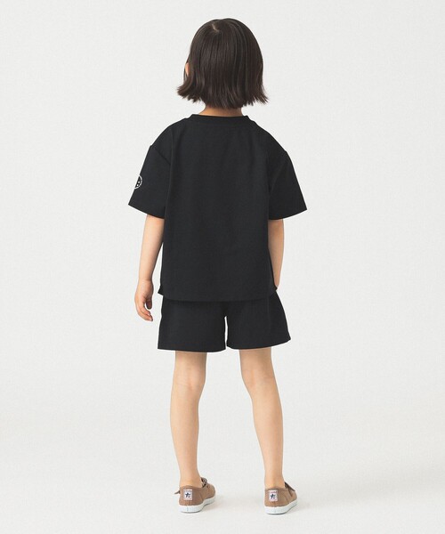 B:MING by BEAMS(ビーミングバイビームス)の「ランド アンド ウォーター クルーネック Tシャツ 2025SS(100~140cm)(Tシャツ/カットソー・キッズ・ブラウン系その他5/ブラック・100/110/120/130/140)」の9枚目の写真