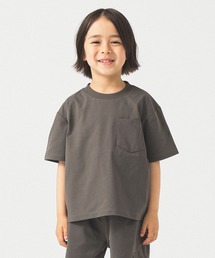 B:MING by BEAMS | ランド アンド ウォーター クルーネック Tシャツ 2025SS（100～140cm）(Tシャツ/カットソー)