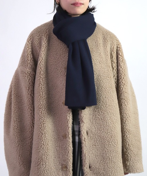 MAISON BONNEFOY ] MERINO WOOL SCARF / メリノウールマフラー