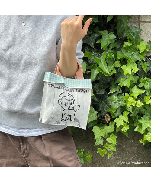 KNT365(ケイエヌティサンロクゴ)の「Co-Knitty Unico(ハンドバッグ・レディース・ライトブルー・FREE)」の3枚目の写真