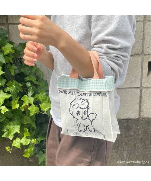 KNT365(ケイエヌティサンロクゴ)の「Co-Knitty Unico(ハンドバッグ・レディース・ライトブルー・FREE)」の4枚目の写真