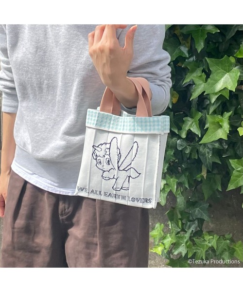 KNT365(ケイエヌティサンロクゴ)の「Co-Knitty Unico(ハンドバッグ・レディース・ライトブルー・FREE)」の5枚目の写真