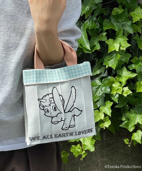 KNT365(ケイエヌティサンロクゴ)の「Co-Knitty Unico(ハンドバッグ・レディース・ライトブルー・FREE)」の7枚目の写真