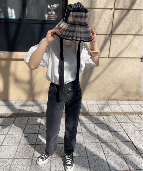 ブラウス シャツ バルーンスリーブステッチTシャツ (comochi select) / パフスリーブ カットソー ブラウス クルーネック ラウンドネ I-SOOK ブラウス シャツ バルーンスリーブステッチTシャツ