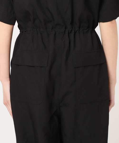 セール】追加2 ダブルポケットVネックオールインワン（つなぎ