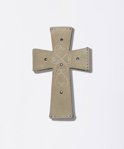 Cross Suede Strap Wallet（カードケース）｜SCULPTOR（スカルプ