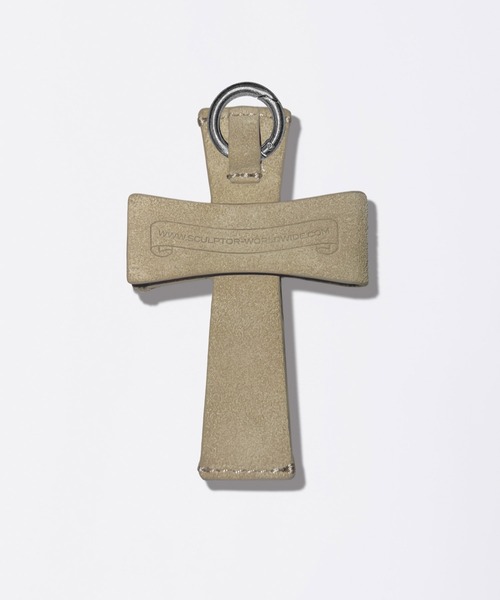 Cross Suede Strap Wallet（カードケース）｜SCULPTOR（スカルプ