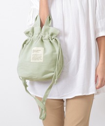 MARAI（マーライ）の「2WAY巾着バッグ（ショルダーバッグ）」