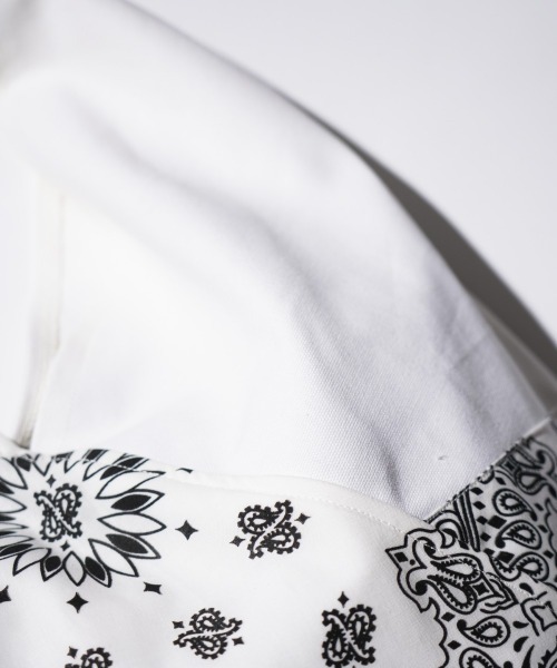 THRIFTY LOOK(スリフティールック)の「THRIFTY LOOK / スリフティールック HAV-A-HANK TRIANGLE LARGE TOTE ハバハンク キャンバス リメイク トライアングルトート(トートバッグ・メンズ・ホワイト/ブラック・FREE)」の21枚目の写真