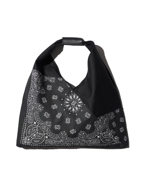 THRIFTY LOOK(スリフティールック)の「THRIFTY LOOK / スリフティールック HAV-A-HANK TRIANGLE LARGE TOTE ハバハンク キャンバス リメイク トライアングルトート(トートバッグ・メンズ・ホワイト/ブラック・FREE)」の15枚目の写真