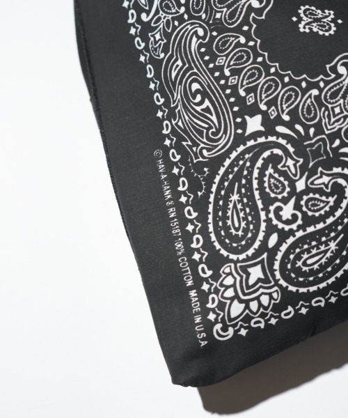 THRIFTY LOOK(スリフティールック)の「THRIFTY LOOK / スリフティールック HAV-A-HANK TRIANGLE LARGE TOTE ハバハンク キャンバス リメイク トライアングルトート(トートバッグ・メンズ・ホワイト/ブラック・FREE)」の12枚目の写真