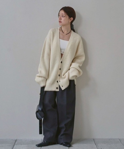 Wool Ribknit Cardigan（カーディガン/ボレロ）｜TODAYFUL（トゥデイ