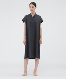 最終価格！　マーガレットハウエル　リネン　ラージチェック　半袖ロングワンピース MARGARET HOWELL（マーガレットハウエル）の「LINEN WOOL