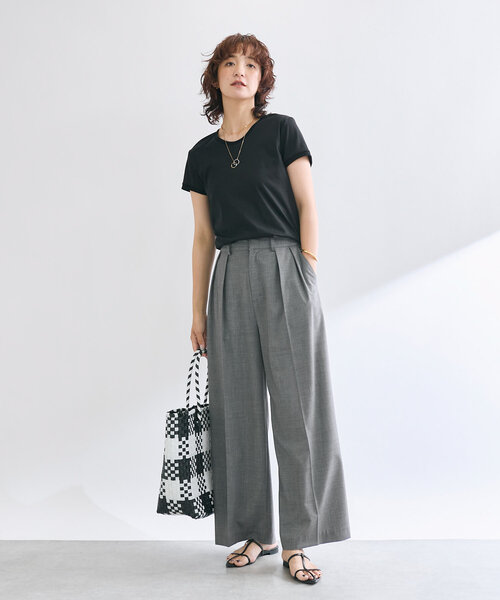 RIVE DROITE（リヴドロワ）の「【R.good(アールドットグッド)】バイカラーサークルネックレス（ネックレス・レディース・ゴールド・FREE）」の8枚目の写真