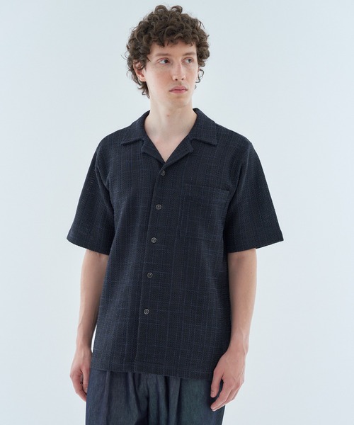 ESTNATION - 【chu-ei】ESTNATION  COVERT ボウタイシャツ ESTNATION / レギュラーカラーシャツ＜ESSENCEOFLUXURY
