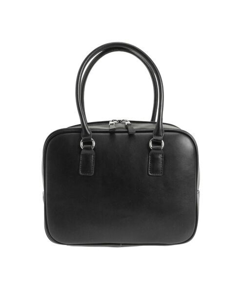 Ungrid（アングリッド）の「フェイクレザースクエアハンドバッグ（ハンドバッグ・レディース・ブラック/ブラウン・FREE）」の3枚目の写真