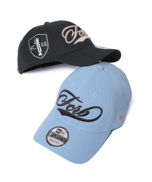 F.C.Real Bristol(エフシーレアルブリストル)の「NEW ERA FLAG LOGO 9FORTY CAP(キャップ・メンズ・ブラック/ライトブルー・FREE)」の4枚目の写真