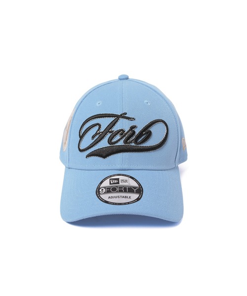 F.C.Real Bristol(エフシーレアルブリストル)の「NEW ERA FLAG LOGO 9FORTY CAP(キャップ・メンズ・ブラック/ライトブルー・FREE)」の8枚目の写真