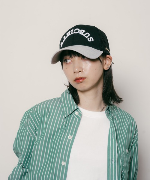 Subciety(サブサエティ)の「Supima cotton stripe shirt【WOMEN】(シャツ/ブラウス・レディース・ホワイト/グリーン/ブルー・FREE)」の3枚目の写真