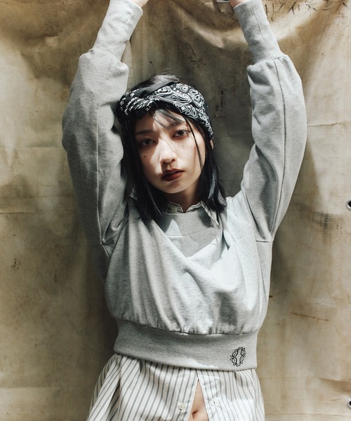 Subciety(サブサエティ)の「Supima cotton stripe shirt【WOMEN】(シャツ/ブラウス・レディース・ホワイト/グリーン/ブルー・FREE)」の8枚目の写真
