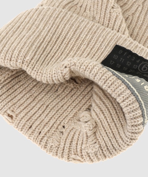 BERRETTO（ニットキャップ/ビーニー）｜MM6 Maison Margiela（ｴﾑｴﾑｼｯｸｽ