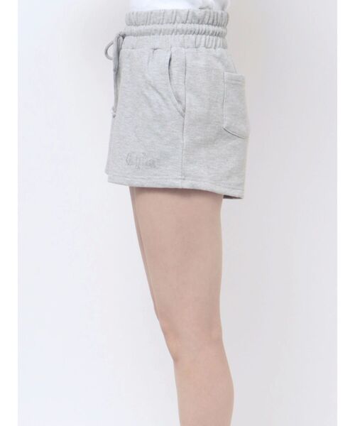 GYDA（ジェイダ）の「ラインストーンGYDAラメショートパンツ【SETUP着用可】（その他パンツ・レディース・ライトグレー/ブラック/オフホワイト・FREE）」の22枚目の写真