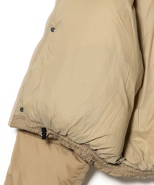 GYMPHLEX（ジムフレックス）の「Gymphlex / ダウン ショート ジャケット（ダウンジャケット/コート・レディース・ベージュ/ブラック・12/14）」の18枚目の写真