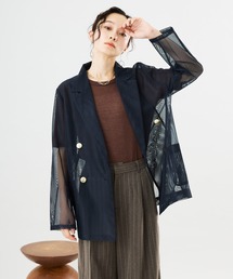 Muscat（マスカット）の「メッシュテーラードジャケット（その他アウター）」