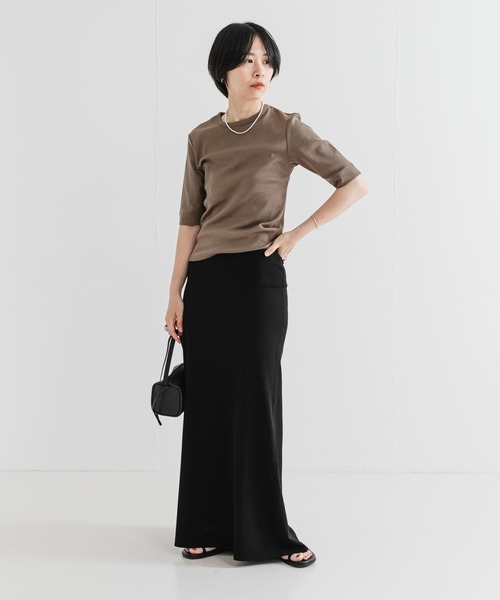 『UR TECH』ニットメルトンスカート 10-160410-7.jpg