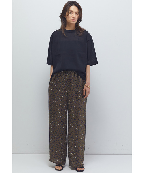 1er Arrondissement（プルミエアロンディスモン）の「ドライニットTシャツ（ニット/セーター・レディース・ブラウン系その他5/ブラック系その他3・FREE）」の5枚目の写真